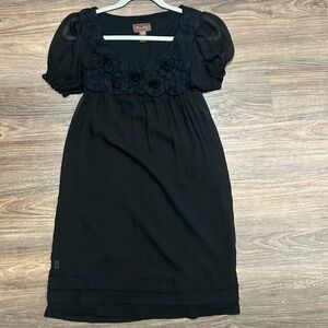Trillions black dress/ petite/ 6p